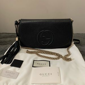 Gucci Soho Leather Crossbody Bag